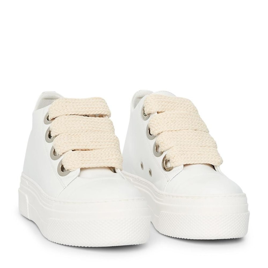 Footwear CRISTIANZEROTRE | Calipso 200 White Cream Laces