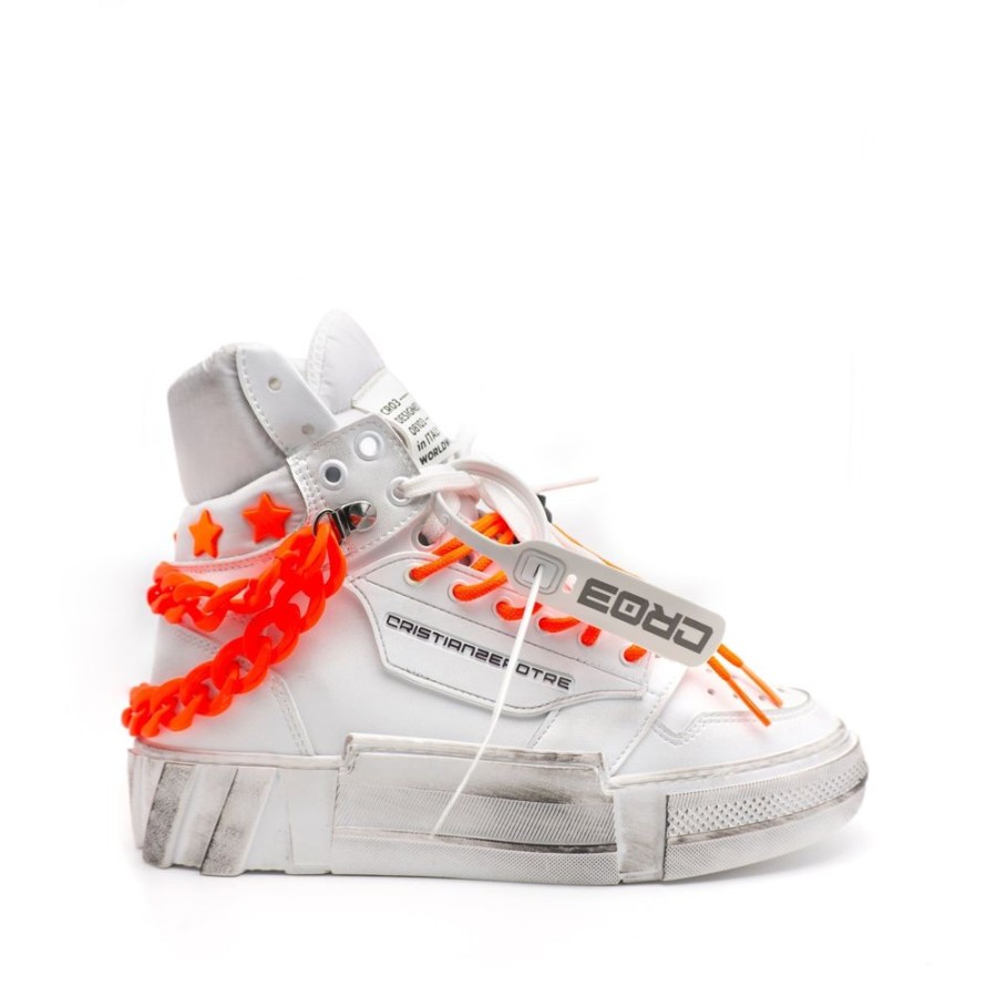 Footwear CRISTIANZEROTRE | Cristian V.12 Star Ac. Orange