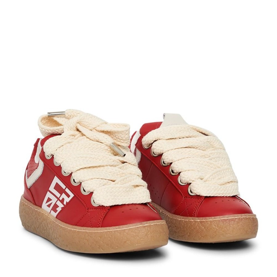 Footwear CRISTIANZEROTRE | Dude Red Leather