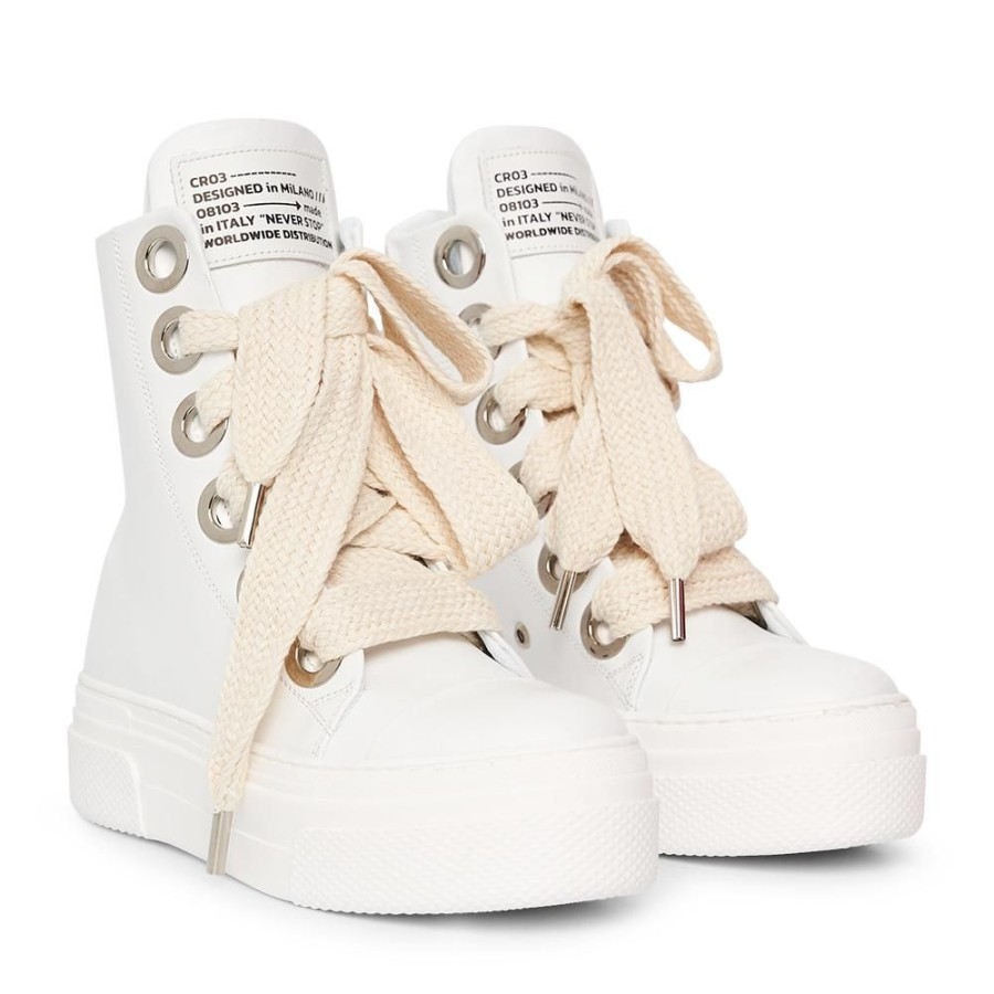 Footwear CRISTIANZEROTRE | Calipso 300 Cream Laces