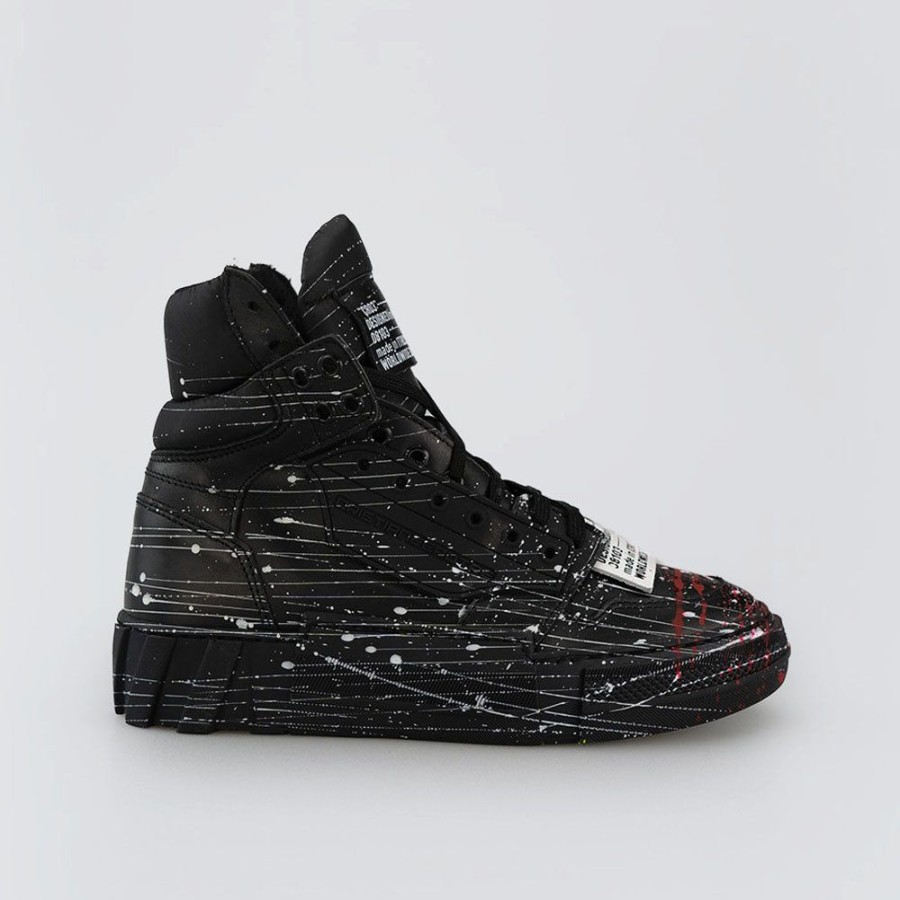 Footwear CRISTIANZEROTRE | Cristian Limited Black Splash