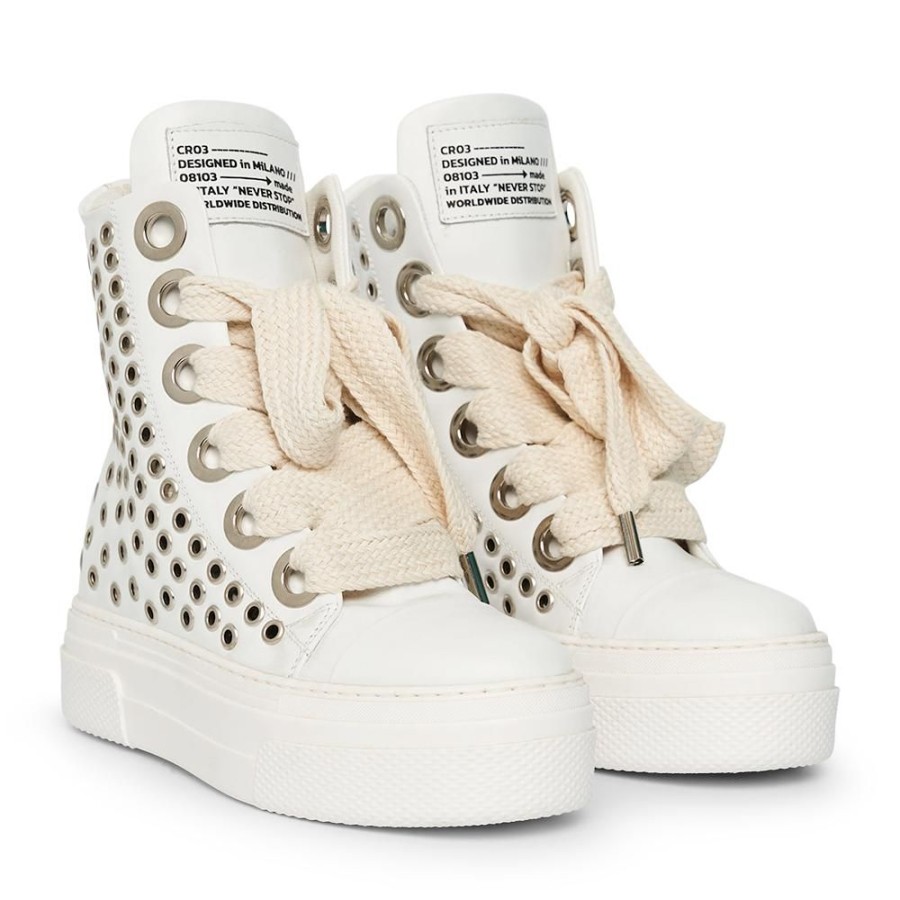 Footwear CRISTIANZEROTRE | Calipso 300 White Studs