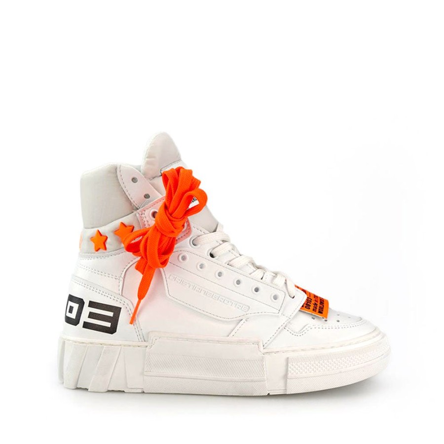 Footwear CRISTIANZEROTRE | Cristian Limited Orange Stars