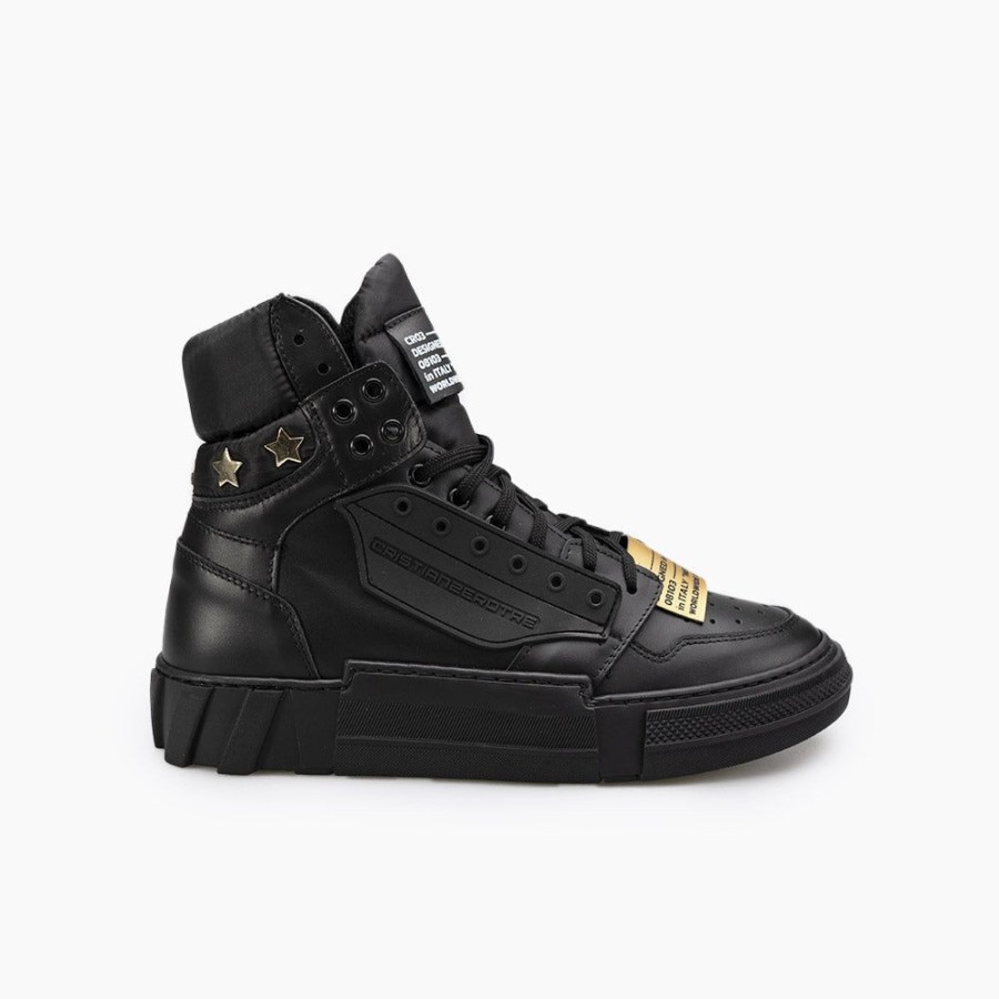 Footwear CRISTIANZEROTRE | Cristian Black Star Gold