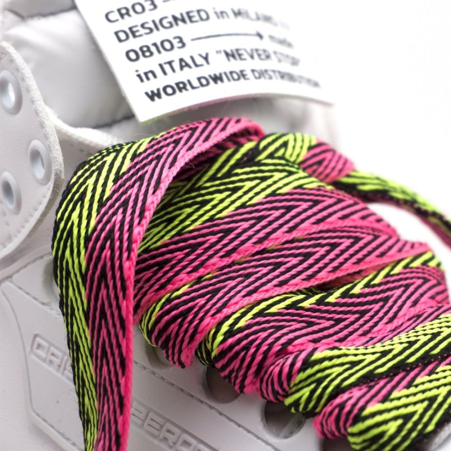 Footwear CRISTIANZEROTRE | Cristian Laces White/Fuxia